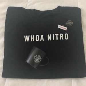 😻😻Starbucks Bundle Barista Shirt, Pins  & Cup